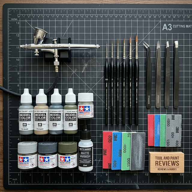 水性？ラッカー？ガンプラ塗装初心者が最初に揃えるべき塗料と基本ツール完全ガイド アイキャッチ画像